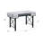 Antique White Finish Computer Desk