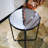 LED Round End Table, Bedside Table