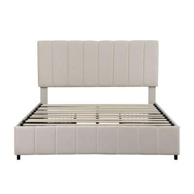 Andros Upholstered Double (4'6) Bed Frame