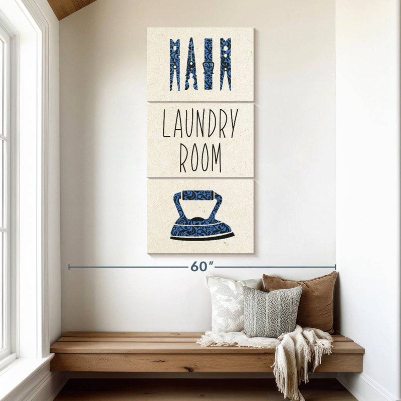 Laundry Poster, 52" H x 24" W