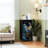 4 Drawer Dresser for Bedroom, Narrow Chest of Drawers, Wooden Top and Study Iron Frame 18"x37.5"-(WxH)