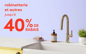 robinetterie et autres en solde