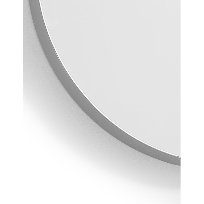 Miroir mural décoratif, Argent, 30 po x 30 po