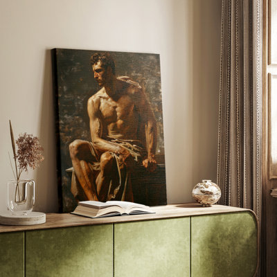 Série ABSTRACT CCXC III - Toile tendue avec châssis Premium - Prêt à être accroché