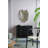 24.8X17.3X2" Gold Monstera Leaf Wall Decor-1612447658