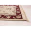 Tapis d’intérieur en laine tabriz 2 pi 6 po x 12" one-of-kind à la main-noué la 2010 Reppert