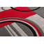 Ruby Geometric Synthetic Area Rug-37904418
