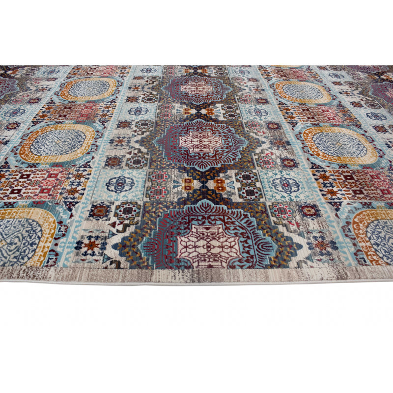 Lucha Oriental Indoor Rug, Rectangle 3'11" x 5'9"