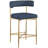 Klaas Upholstered Counter Stool with Metal Frame-88514431