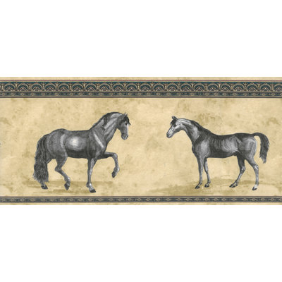 Bordure de papier peint l 15 pi x l 10,24 po animal Koury