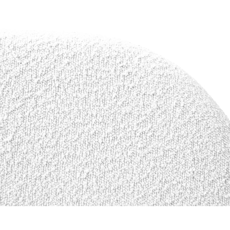 Upholstered Ottoman Bed, European Double (140 x 200cm), White
