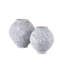 Vase moyen à plis bleus-101827968