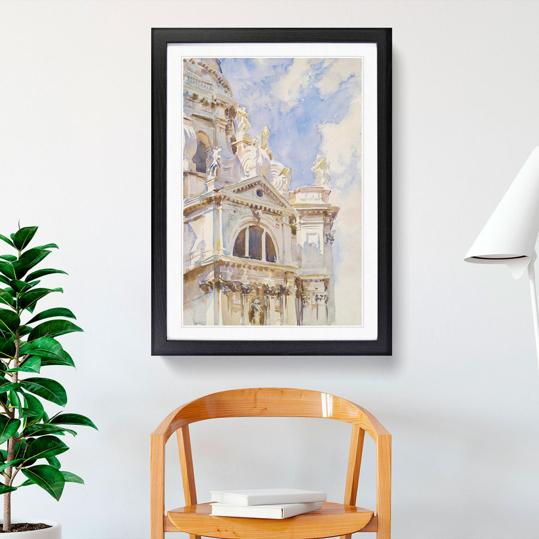 The Salute, Venice by John Singer Sargent - Framed Print