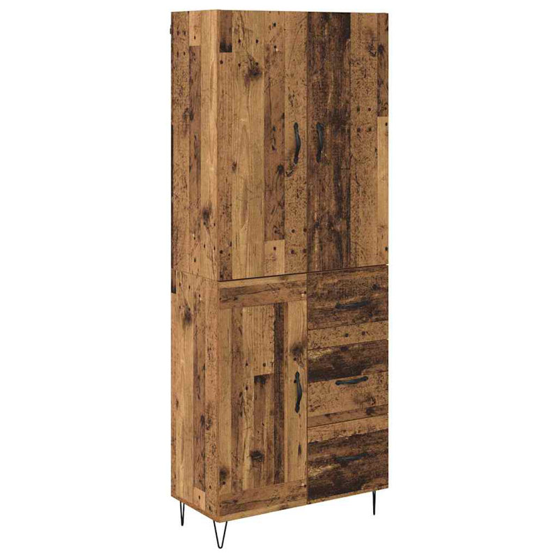 69.5cm Sideboard, Old Wood