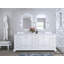 Audrey 84'' Free Standing Double Bathroom Vanity with Calacatta Quartz Top-2114411454-2086319465