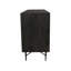 Commode 6 tiroirs Samara en noir antique