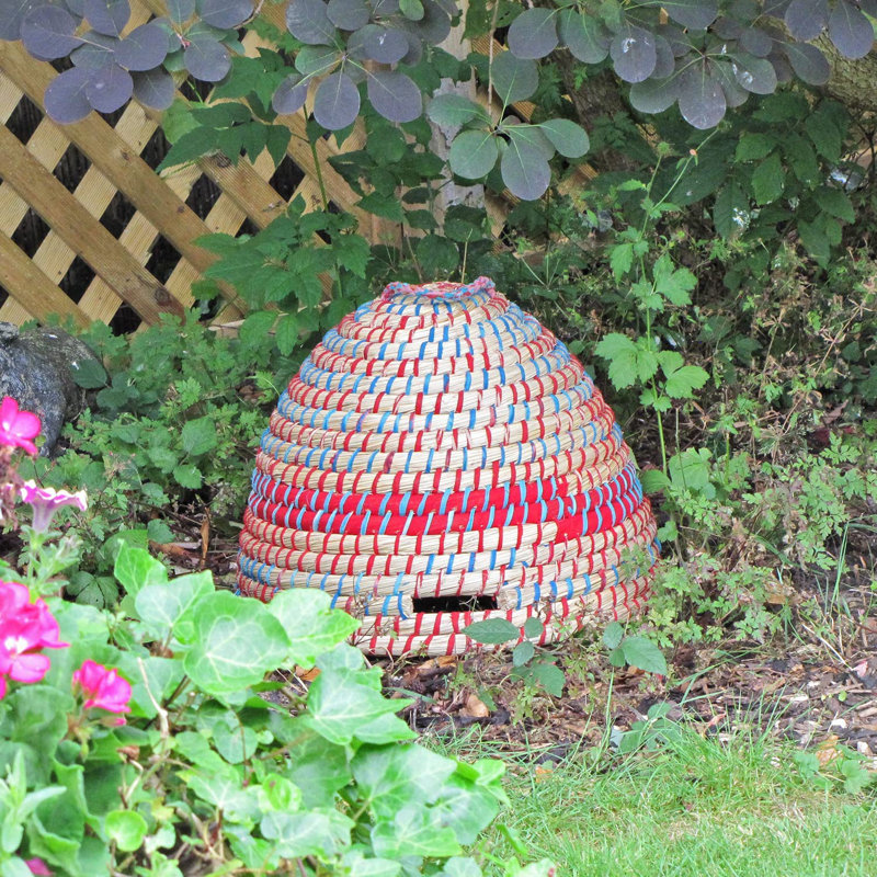 Diya Free Standing Bird House, Multi