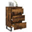 Airo 40cm W Iron Bedside Table-1166563586