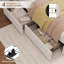 3 Piece Upholstered Velvet Bedroom Set-533151129-533151140