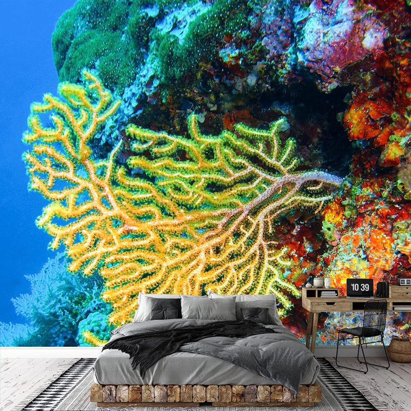 Nautical Ocean Peel & Stick Border, 66" L x 96" W