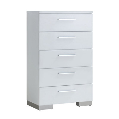 Commode rectangulaire à 6 tiroirs Sana