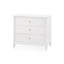 Felicity 3 - Drawer Solid Wood Nightstand