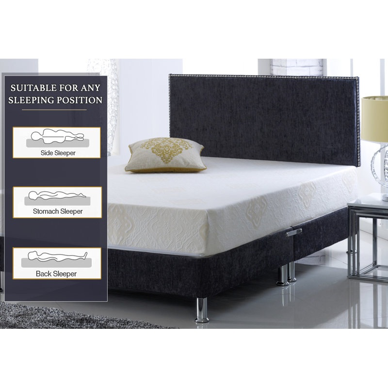 White Noise Foam Mattress, Small Single (2'6)