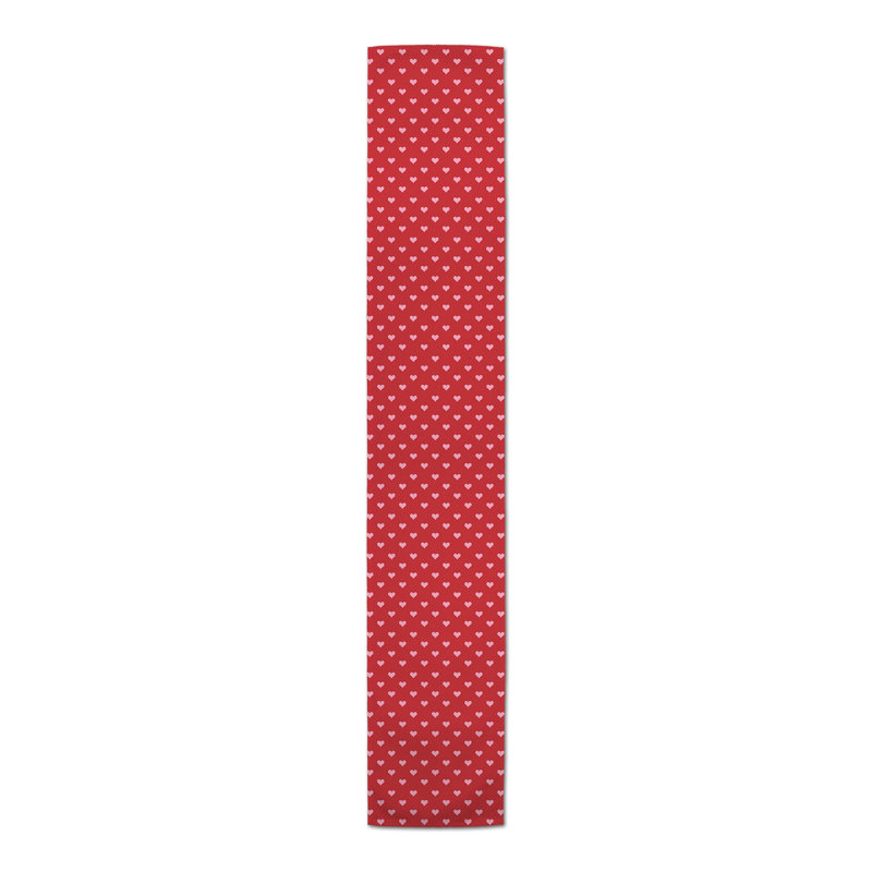 Dartmore Geometric Valentine's Day Table Runner, 16" W x 90" L, Geometric 2