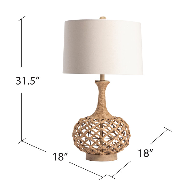 Lampe de table 31,5 po Deluna
