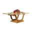 Zeus Square Glass Dining Table