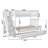 Jaxson Twin Over Full Solid Wood Staircase Bunk Bed with Trundle-812080377-812080382