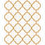 Graham & Brown Trellia Orange Wallpaper