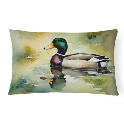 Mallard Throw Pillow