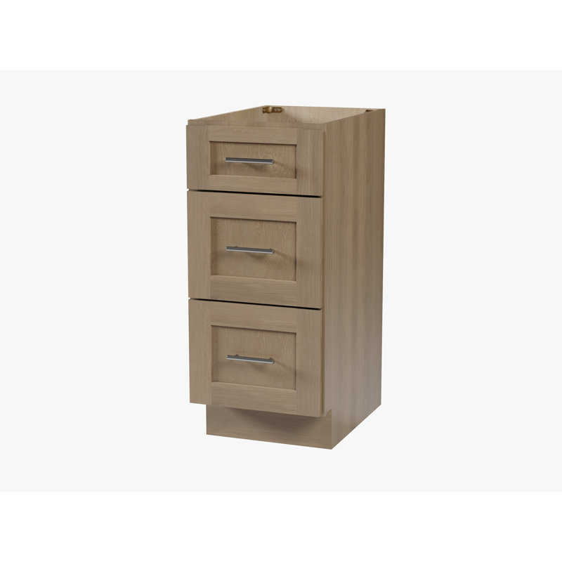 Tiroir de base de meuble-lavabo 15 po Disar, Satin