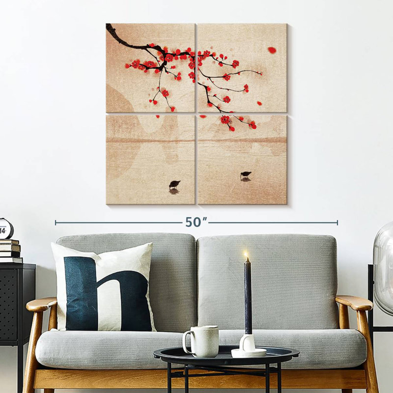 Harnek Cherry Blossom, 32" H x 32" W