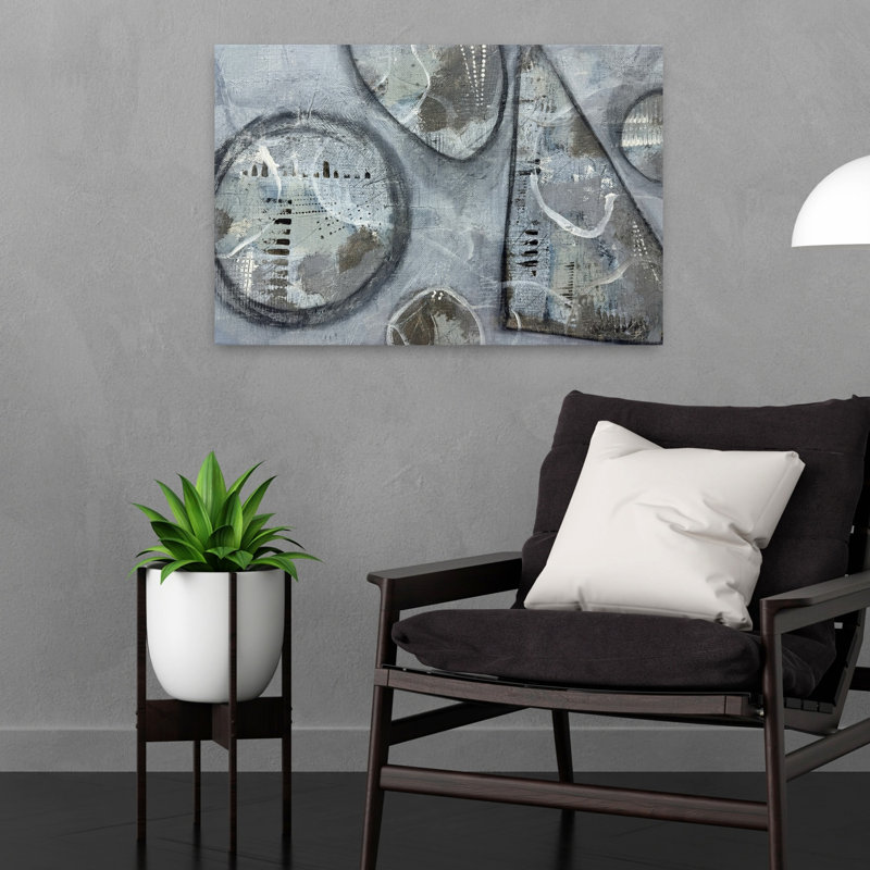 Art contemporain contemporain, paysage contemporain abstrait, H 24 po x l 16 po