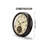  15 inch Real Moving Gears Wall Clock, Large Oversized Industrial Retro Vintage Steampunk Indoor Decor, Domed Glass Silent Wall Clocks for Living Room Kitchen Office School