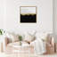 Abstract Halfway in Black and White Paint - Wrapped Canvas Graphic Art Print-23207557-66921575