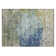 Machine Washable Indoor/Outdoor Xhevrie Blue Rug