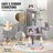 45 " H Cat Scratching Post