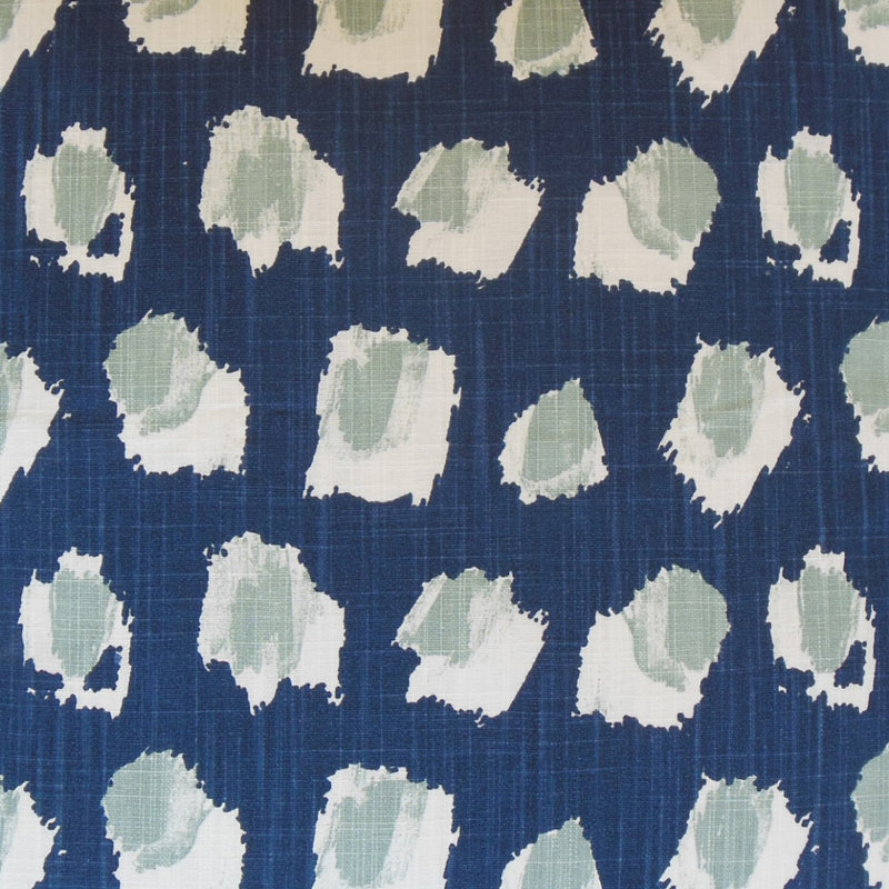 Coussin décoratif en coton Zedd Ikat, Hauteur (26 po) x largeur (26 po), Waterbury