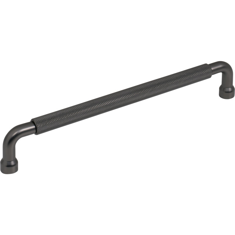 Garrison Bar Pull, Antique Gray, 7 9/16" Center To Center