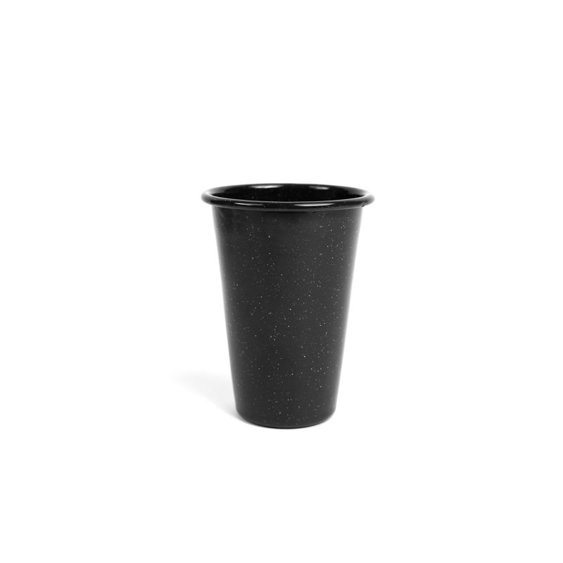 Stinson Enamelware 14 oz Tumbler, Black