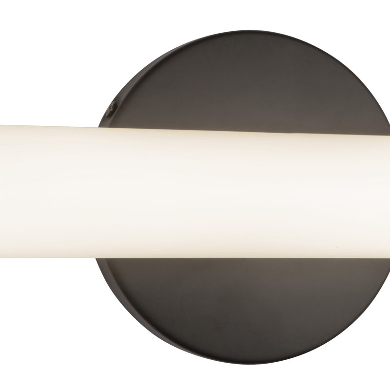 Tectra 30-in Black dimmable LED Wall Sconce, Matte Black