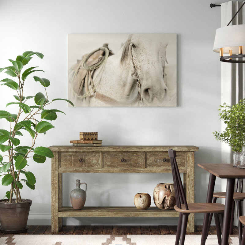 Cow Pony by PHBurchett - Wrapped Canvas Photographic Print, 81cm H x 122cm W, Wrapped Canvas
