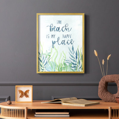 Coastal Type I Framed Print - Solid Wood