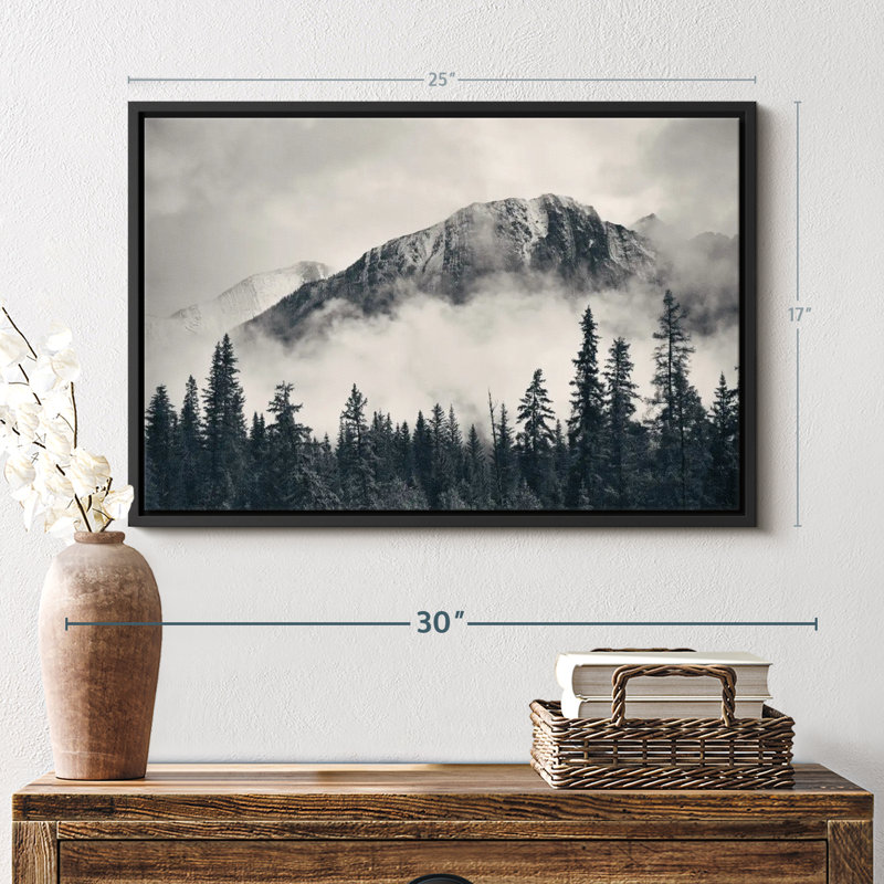 Nature «Banff Park Mountain Scene», H 25 po x l 17 po