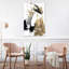 Glam and Black II 1 Piece Wrapped Canvas Painting-1684064871
