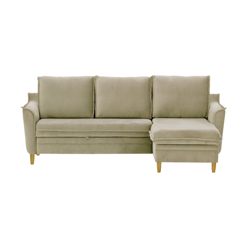 Benny 4 Seater Sofa Bed, Reversible, Beige