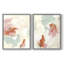«Peach Blossom Mirage I», reproduction encadrée de qualité supérieure - prête à être accrochée - aucun clou requis - aucun clou requis-108016103-108016100